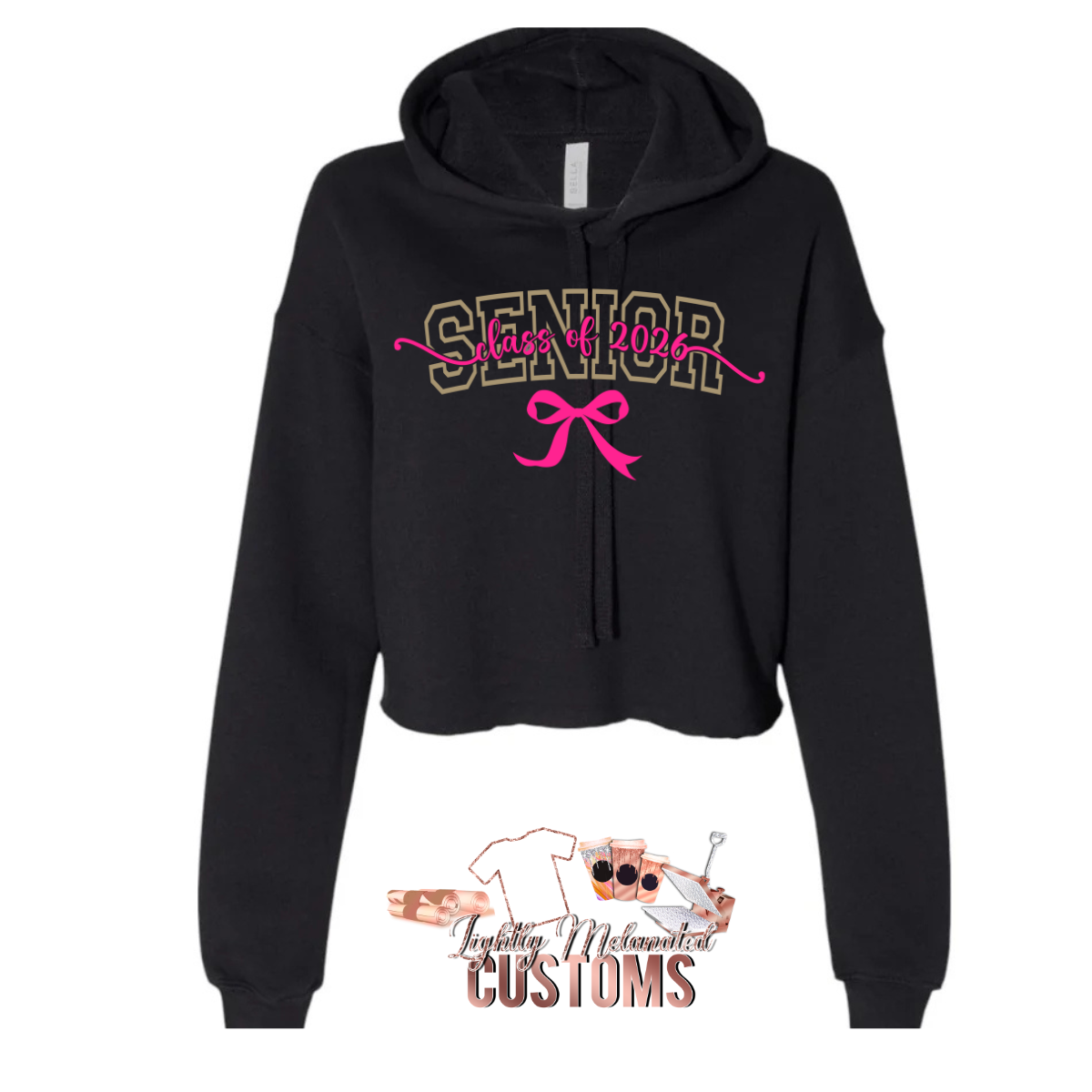 Senior Class of 2026 Shirt – Custom Graduation Tee with Bow Design